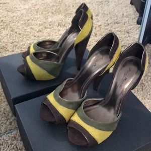 Anne Michelle Open Toed High Heels